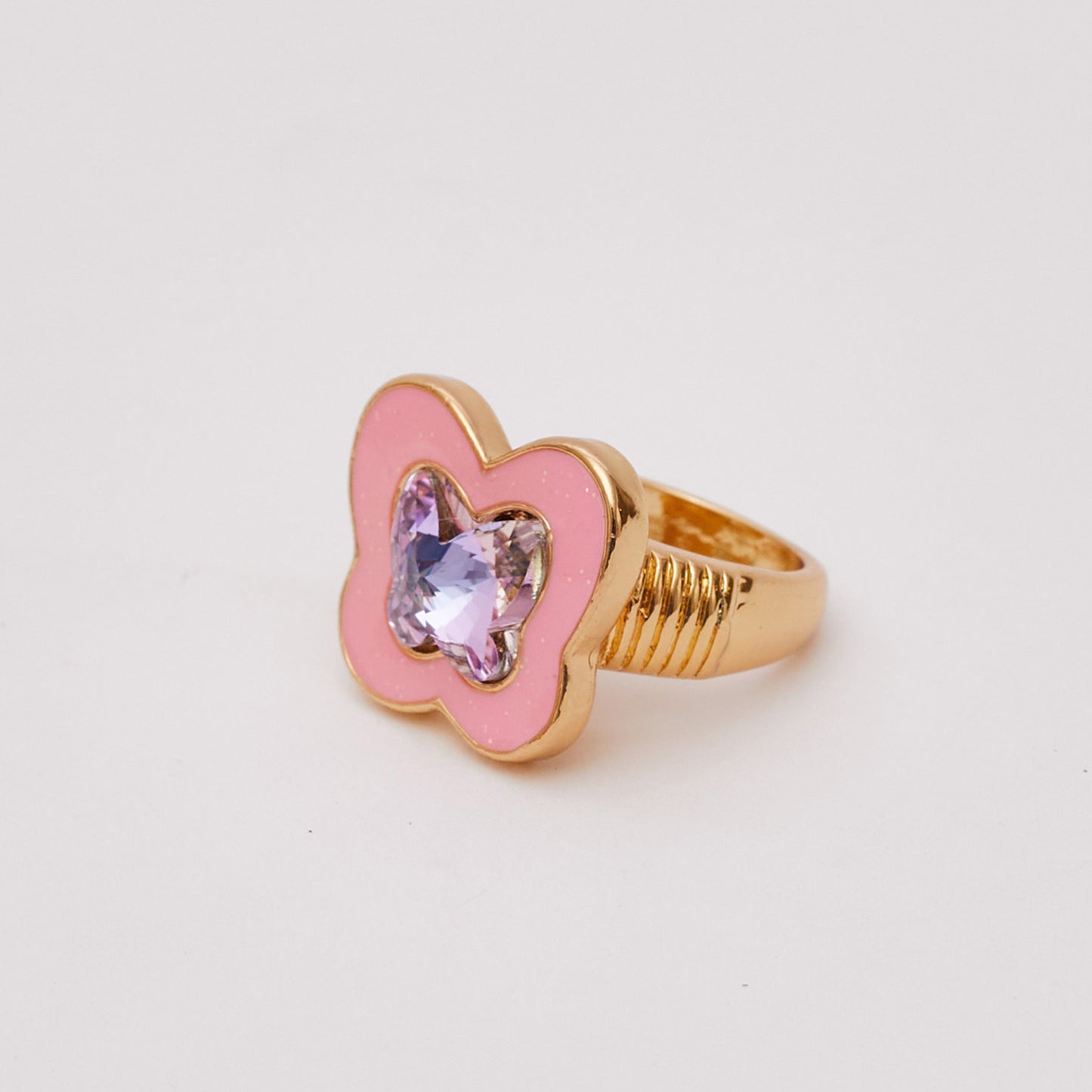 Butterfly Gold Chunky Statement Ring