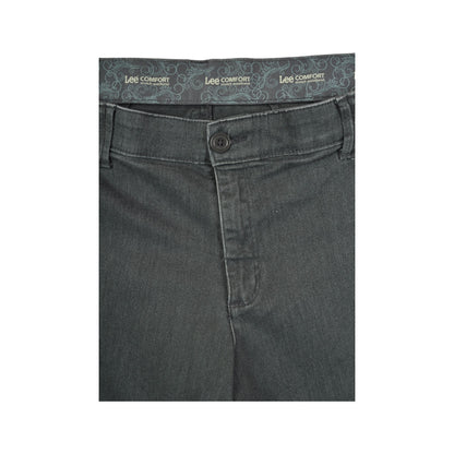 Vintage Lee Y2K Cotton Pants Grey Ladies W42 L30