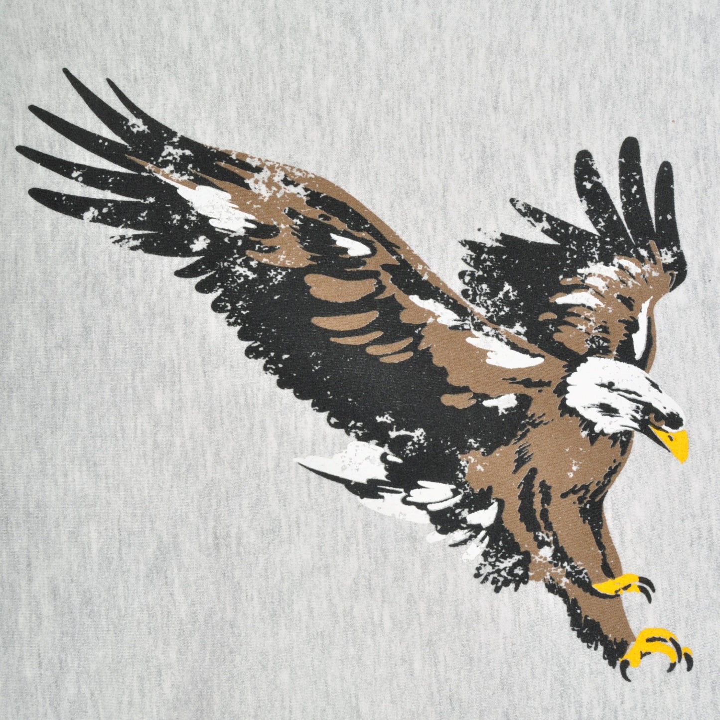 Eagle Printed Sweatshirt Grey