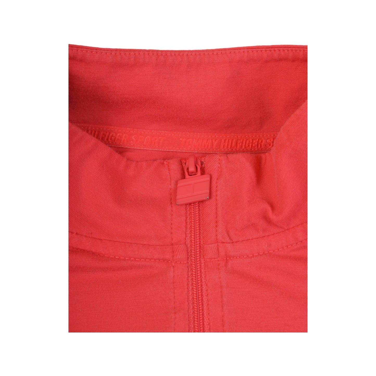 Vintage Tommy Hilfiger 1/4 Zip Sweatshirt Pink Ladies Large