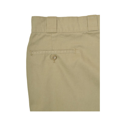 Vintage Dickies Workwear Pants Straight Leg Tan W54 L32