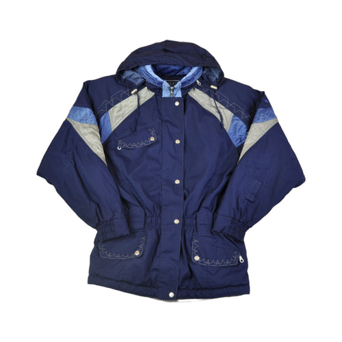 Vintage Nevica Ski Jacket Blue Ladies Medium
