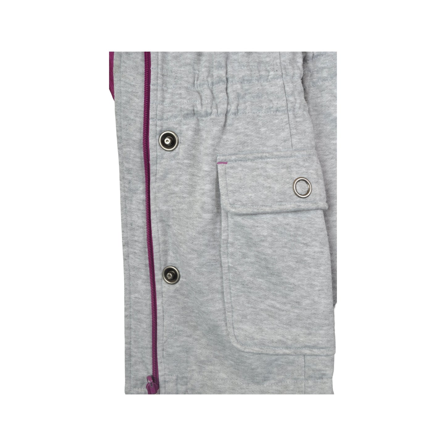 Vintage Reversible Ski Jacket Pink/Grey Ladies Large