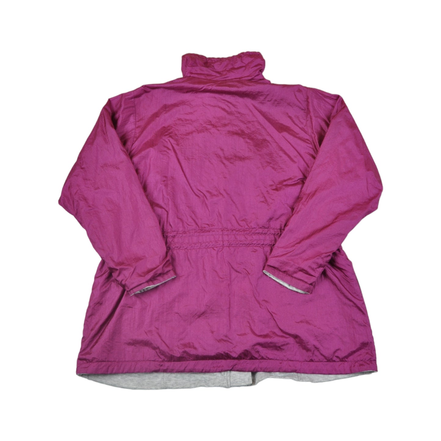 Vintage Reversible Ski Jacket Pink/Grey Ladies Large