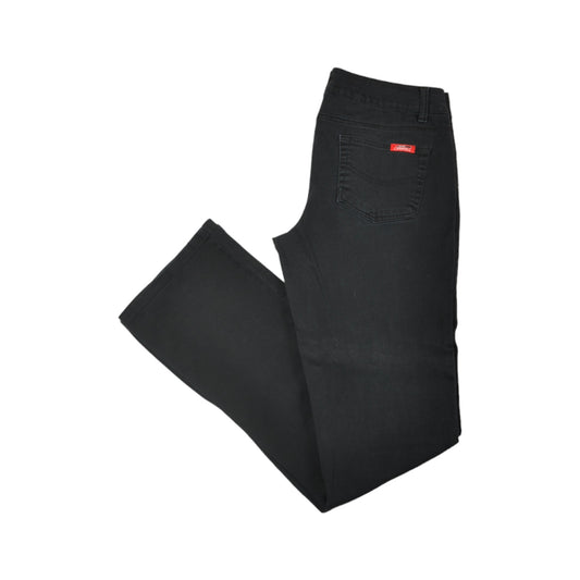 Vintage Dickies Flared Jeans Y2K Black Ladies W32 W30