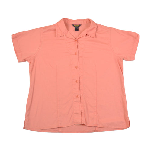 Vintage Woolrich Cotton Shirt Pink Ladies XL