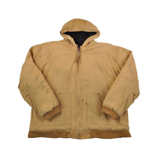 Vintage Old Mill Workwear Active Jacket Tan XXL