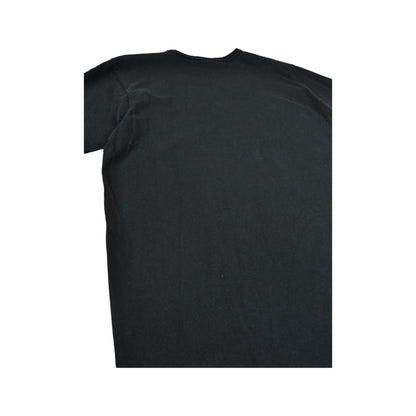 Vintage Champion Spell Out T-Shirt Black Medium