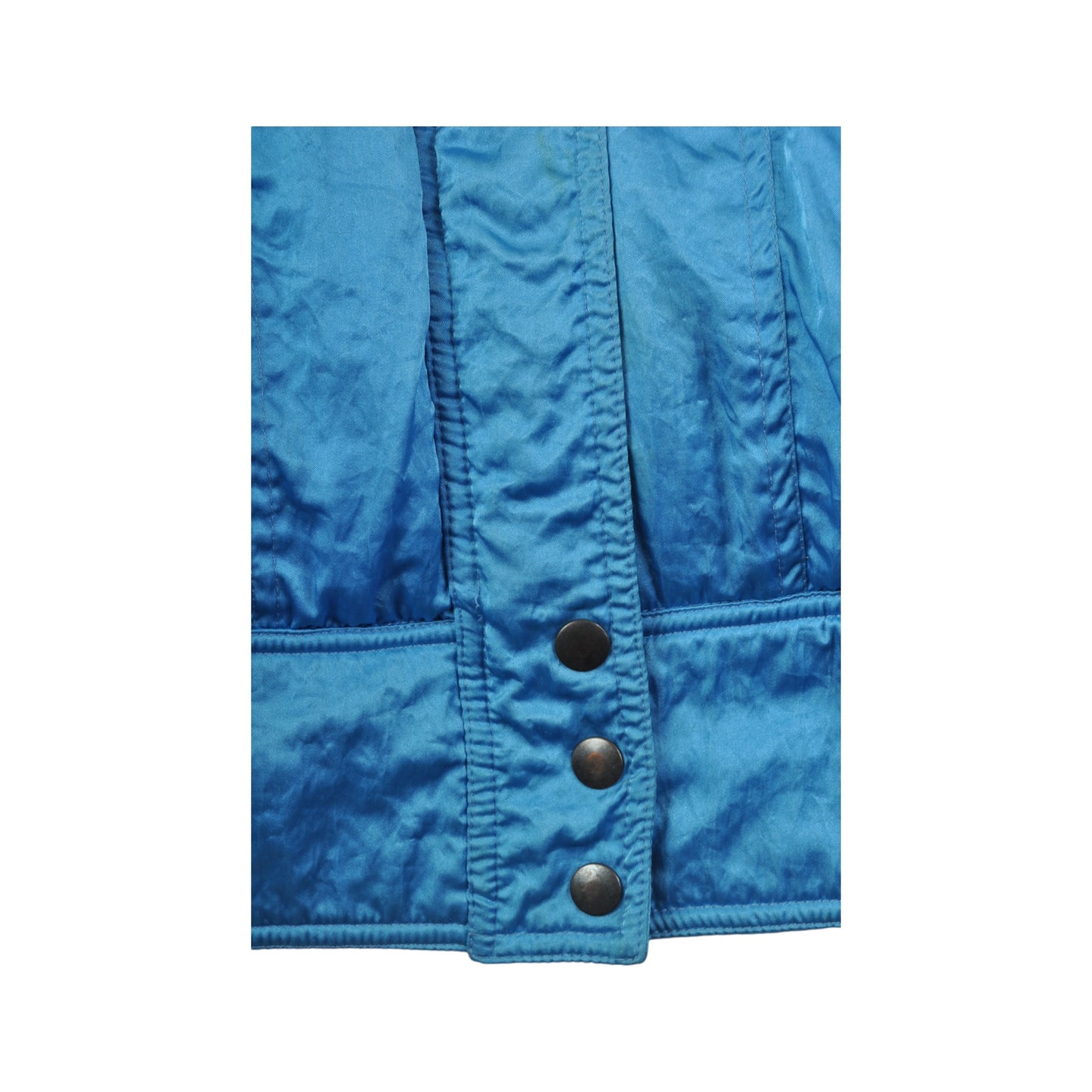 Vintage Ski Jacket 80s Style Blue Ladies Large