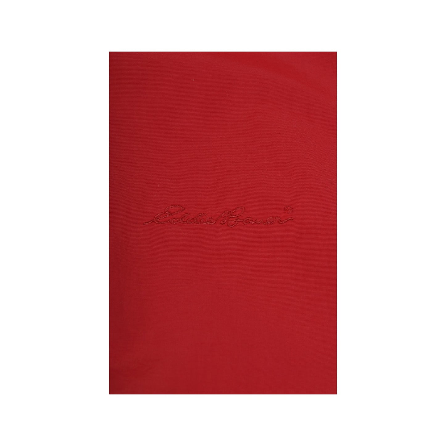 Vintage Eddie Bauer Windbreaker Jacket Fleece Lining Red Ladies XL