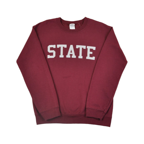 Vintage State Sweatshirt Burgundy Small