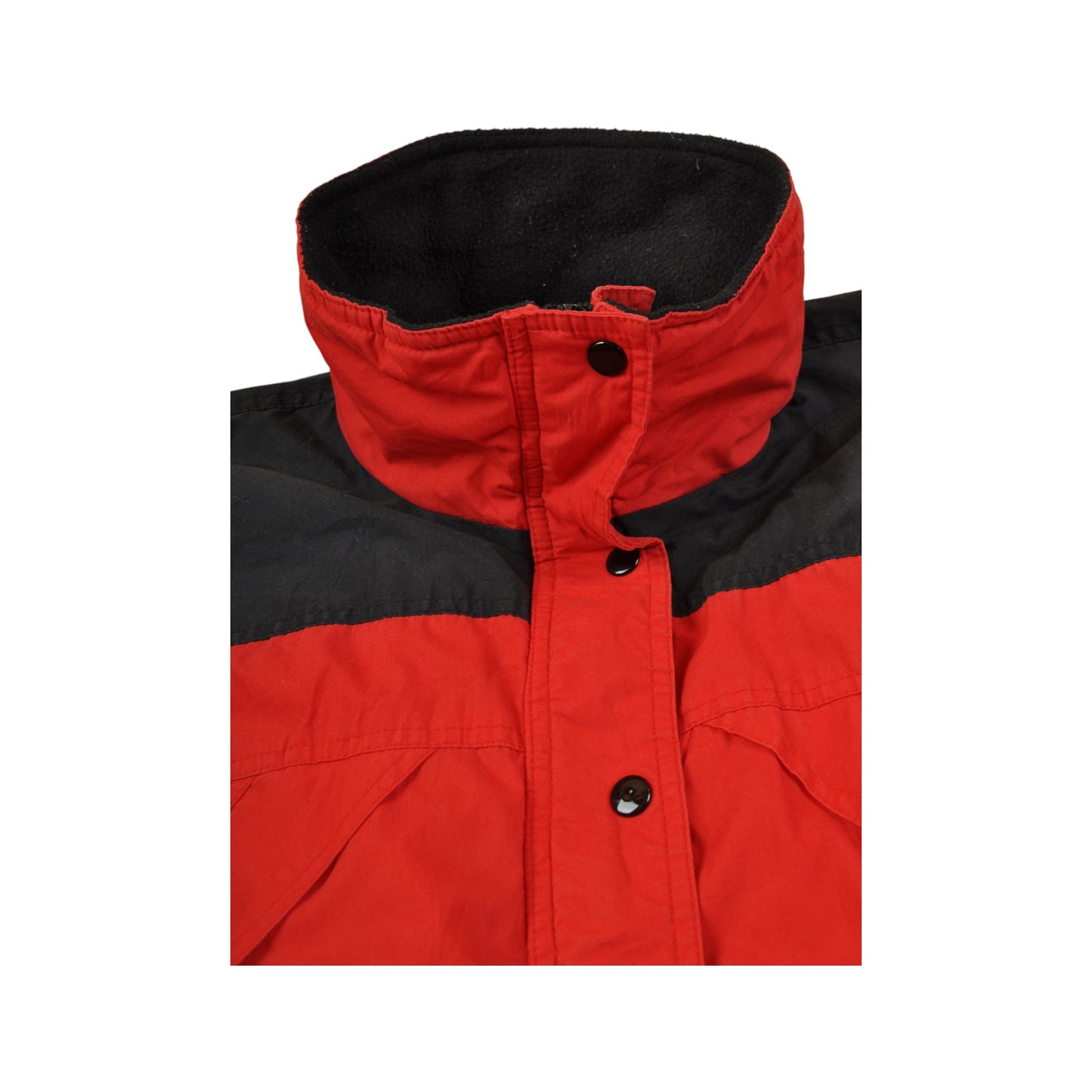 Vintage Ski Jacket Red/Black Ladies Large