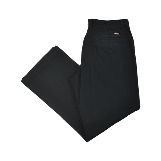 Vintage Dickies Workwear Pants Relaxed Fit Black Ladies W34 L26