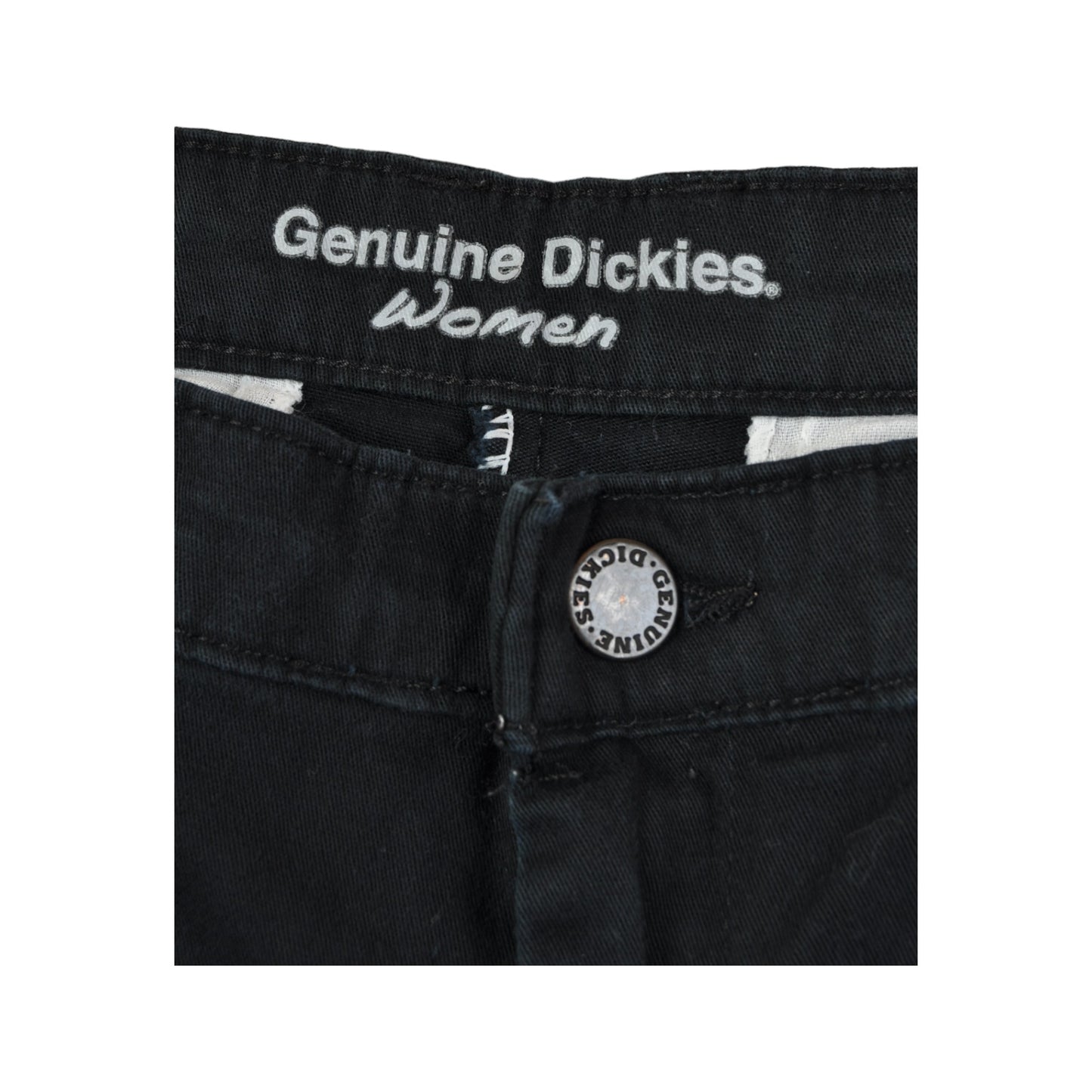 Vintage Dickies Workwear Pants Relaxed Fit Black Ladies W34 L26