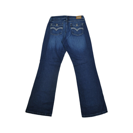 Vintage Levi's 529 Curvy Boot Cut Jeans Blue Wash Denim Ladies W32 L30