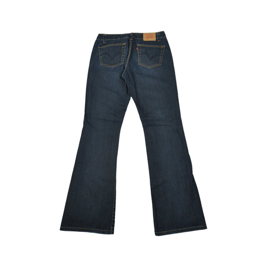 Vintage Levi's 525 Boot Cut Jeans Blue Wash Denim Ladies W32 L31