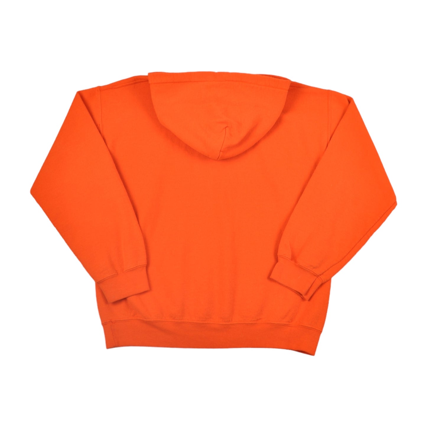 Vintage Chiddix Basketball Hoodie Sweatshirt Orange Small