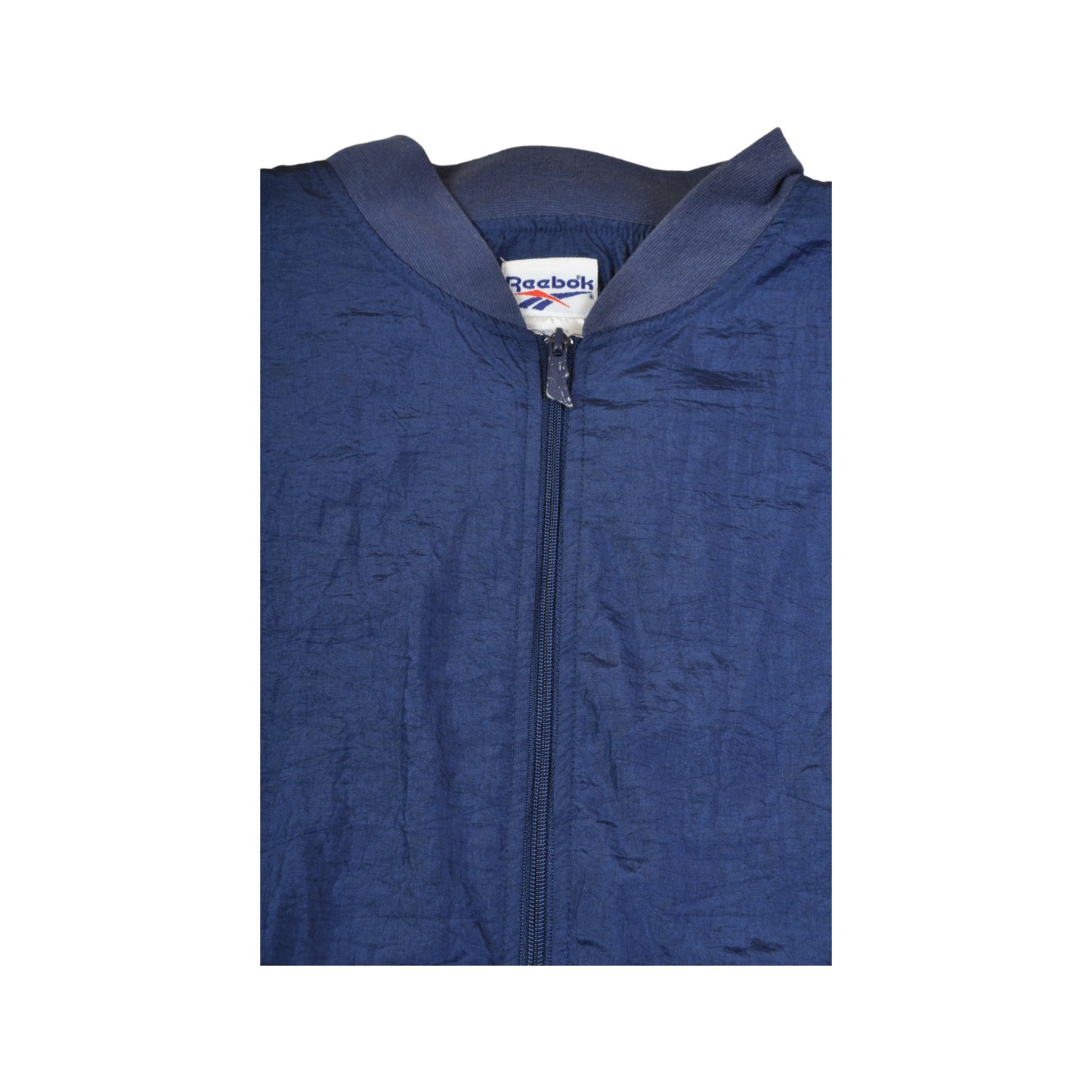 Vintage Reebok Windbreaker Jacket Blue Large