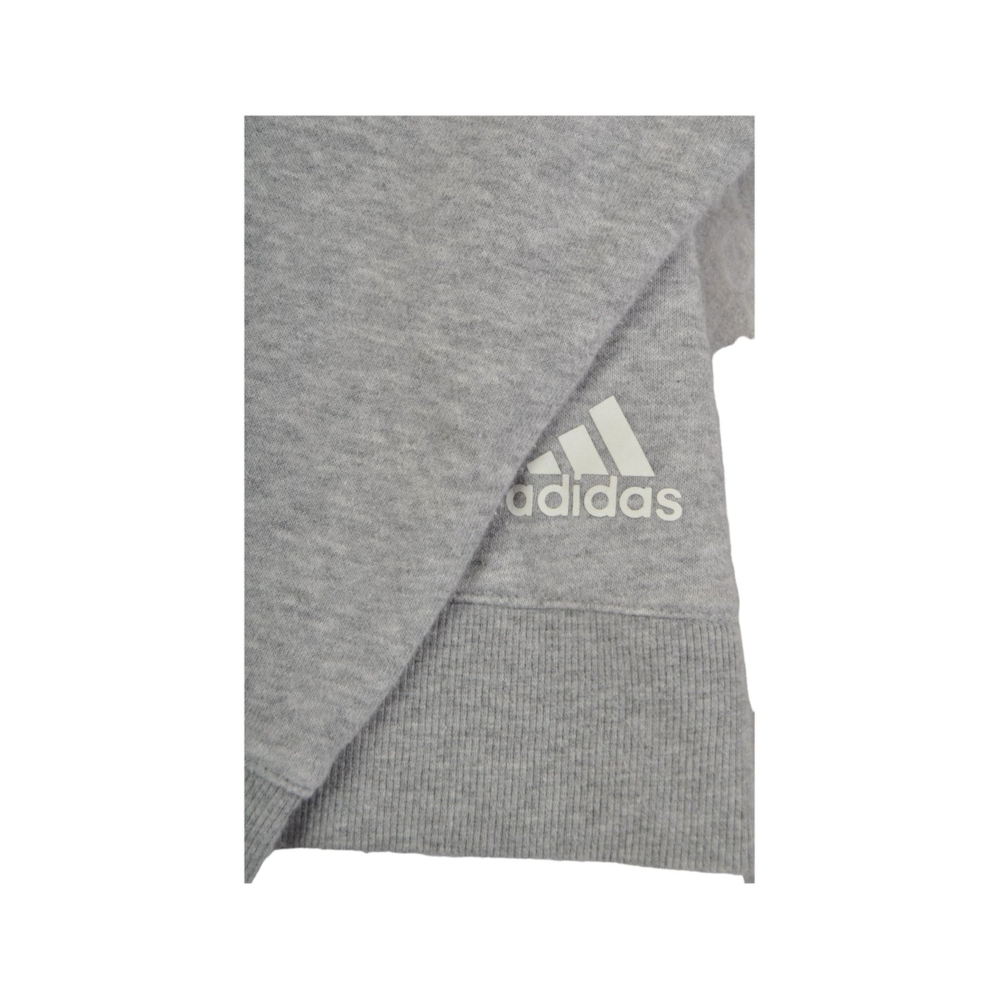 Vintage Adidas Crew Neck Sweatshirt Grey Ladies Medium