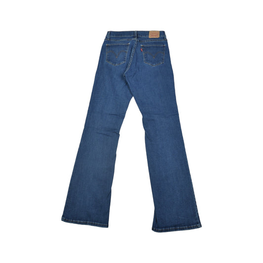 Vintage Levi's Curvy Boot Cut Jeans Blue Wash Denim Ladies W28 L32