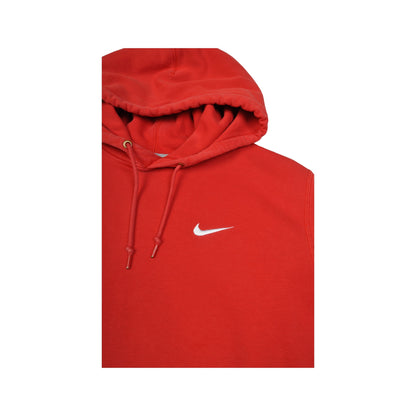 Vintage Nike Hoodie Red Large