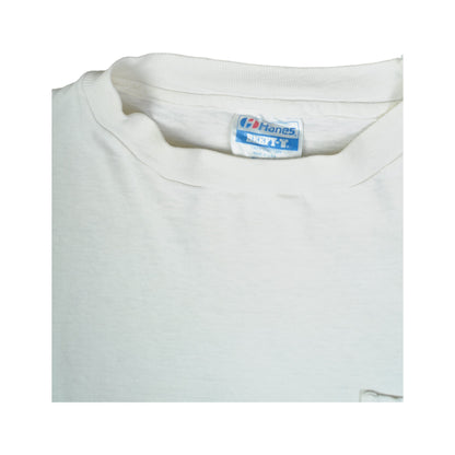 Vintage 90s Mississippi State Single Stitch T-Shirt White Large