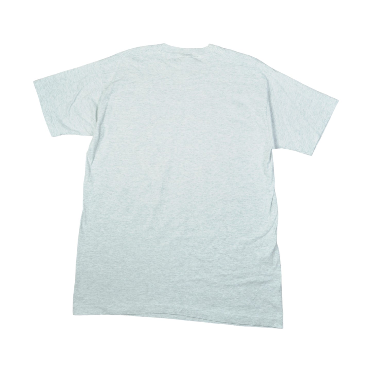 Vintage Fruit of the Loom Vero Beach Print Single Stitch T-Shirt Grey XL