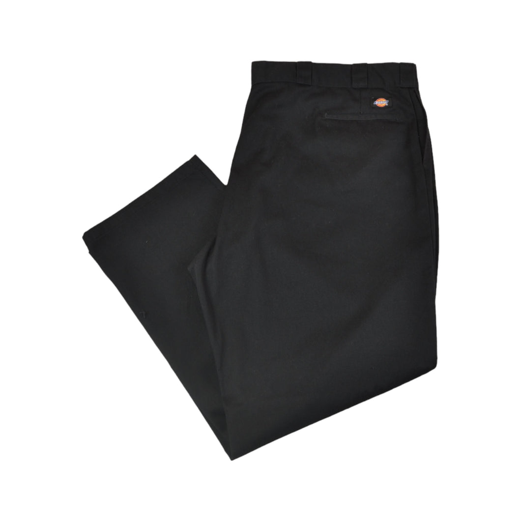 Vintage Dickies 874 Workwear Pants Straight Leg Black W52 L32