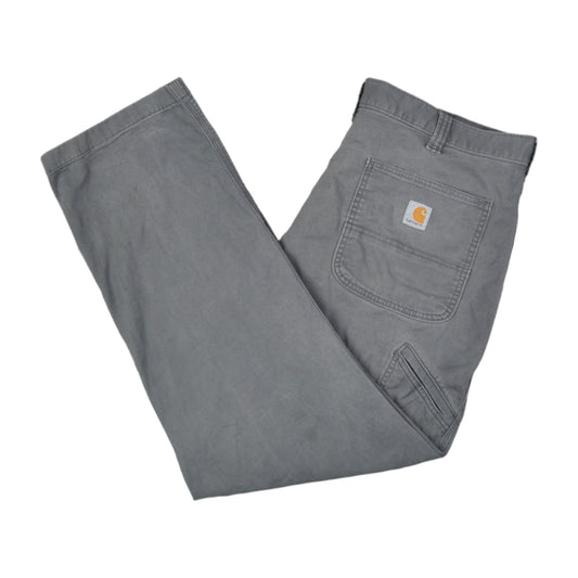 Vintage Carhartt Carpenter Pants Relaxed Fit Grey W38 L30