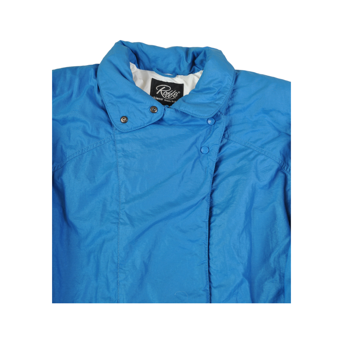 Vintage Ski Jacket Thinsulate Blue Ladies Medium - Cloak Vintage