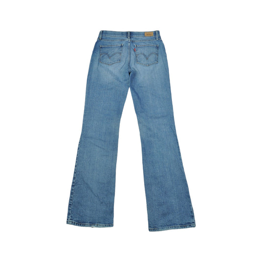 Vintage Levi's Boot Cut Jeans Blue Wash Denim Ladies W28 L32