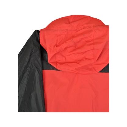 Vintage Columbia Waterproof Hooded Jacket Red/Black Medium