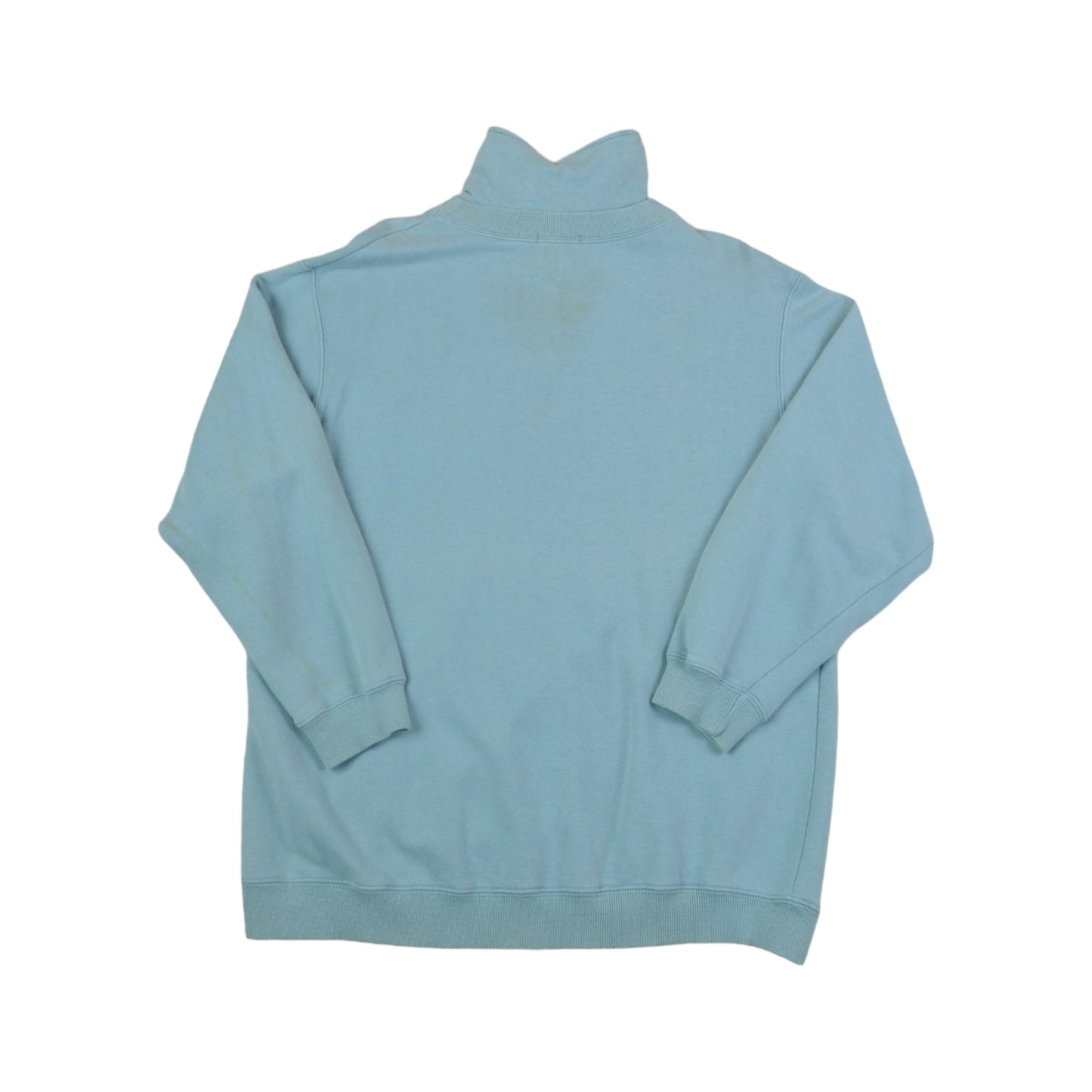 Vintage Esprit 1/4 Zip Sweatshirt Blue Ladies Medium