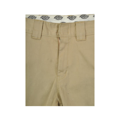 Vintage Dickies Workwear Pants Slim Fit Beige W32 L30