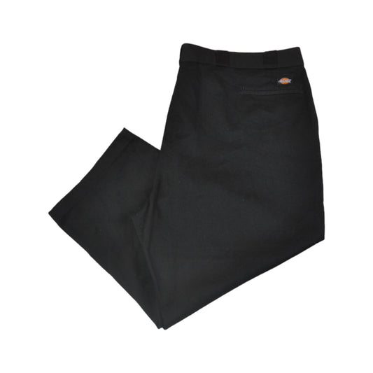 Vintage Dickies Workwear Pants Straight Leg Black W50 L25