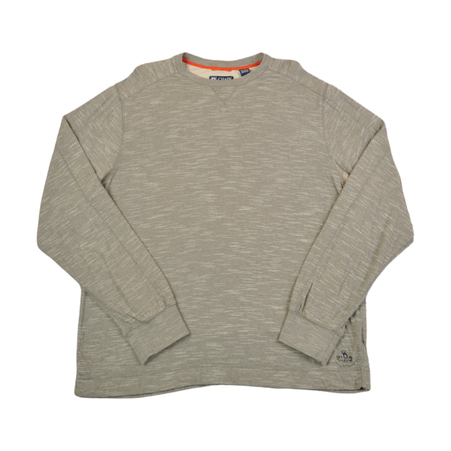 Vintage Chaps Crew Neck Sweatshirt Grey XL