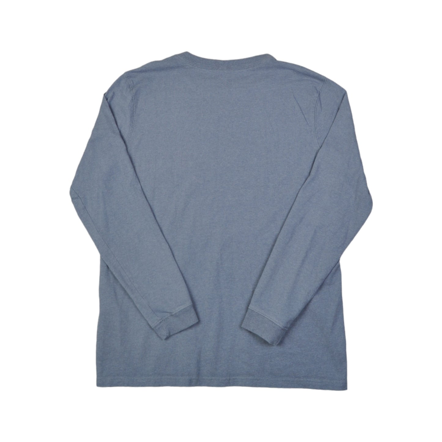 Vintage Carhartt Long Sleeve T-Shirt Blue Medium