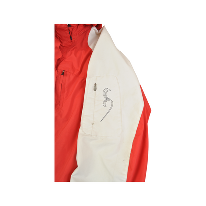 Vintage Columbia  Jacket Waterproof Red Ladies Large
