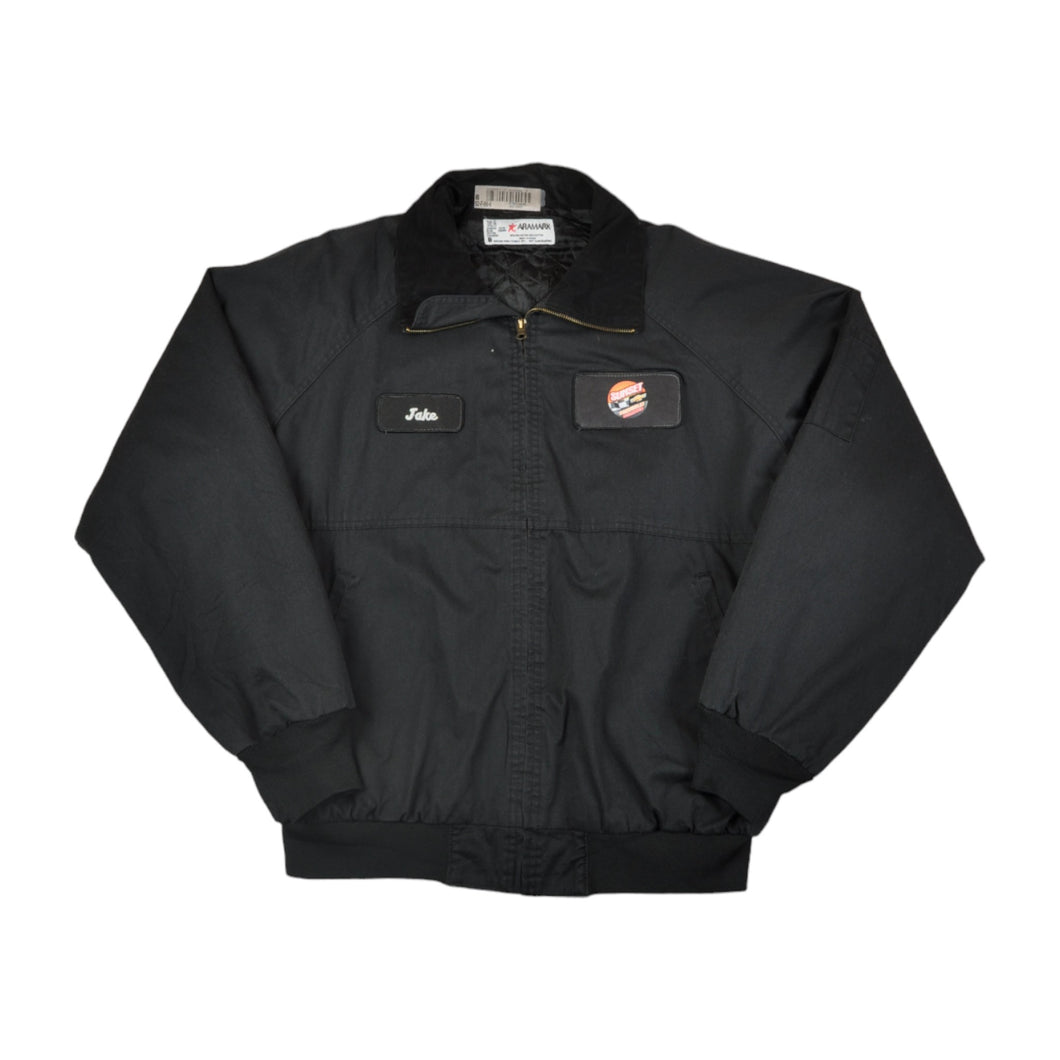 Vintage Chevrolet Workwear Jacket Black XL