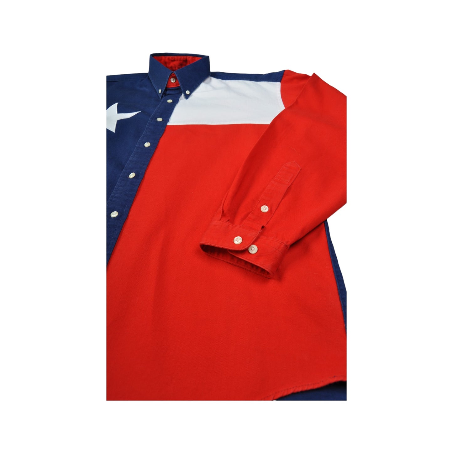 Vintage USA Texas State Shirt Long Sleeve Large