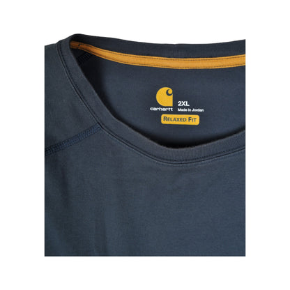 Vintage Carhartt Pocket T-Shirt Navy XXL
