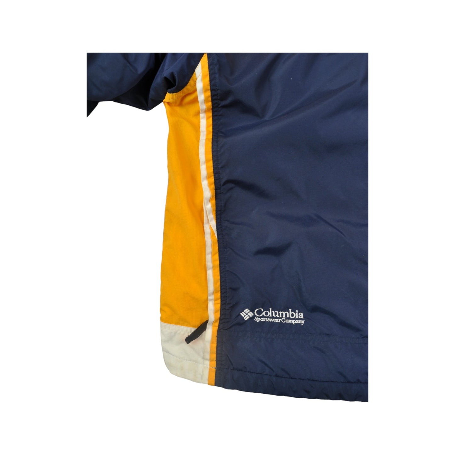 Vintage Columbia  Jacket Waterproof Blue/Yellow Ladies Large