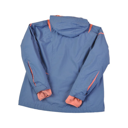 Vintage Columbia Jacket Waterproof Fleece Jacket Lining Lilac/Pink Ladies XL