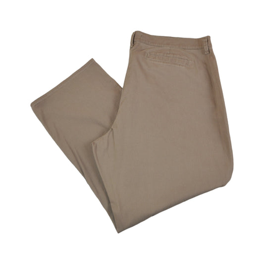 Vintage Lee Cotton Pants Brown Ladies W42 L28