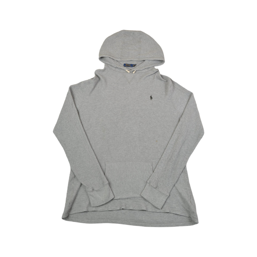 Vintage Ralph Lauren Hoodie Sweatshirt Grey XXL