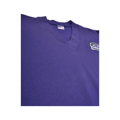 Vintage Colorado Rockies Baseball Team Sweater Purple Medium
