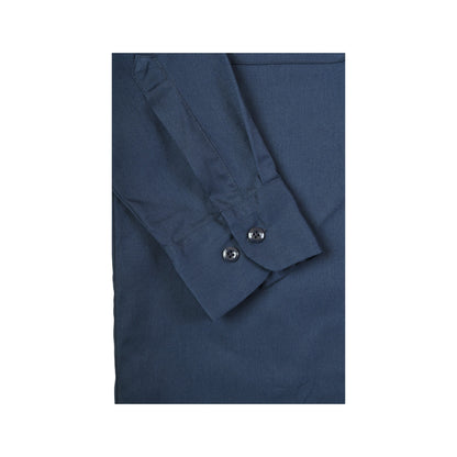 Vintage Dickies Workwear Shirt Long Sleeved Navy Small