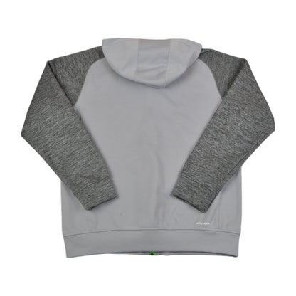 Vintage Adidas Hoodie Sweatshirt Grey Medium
