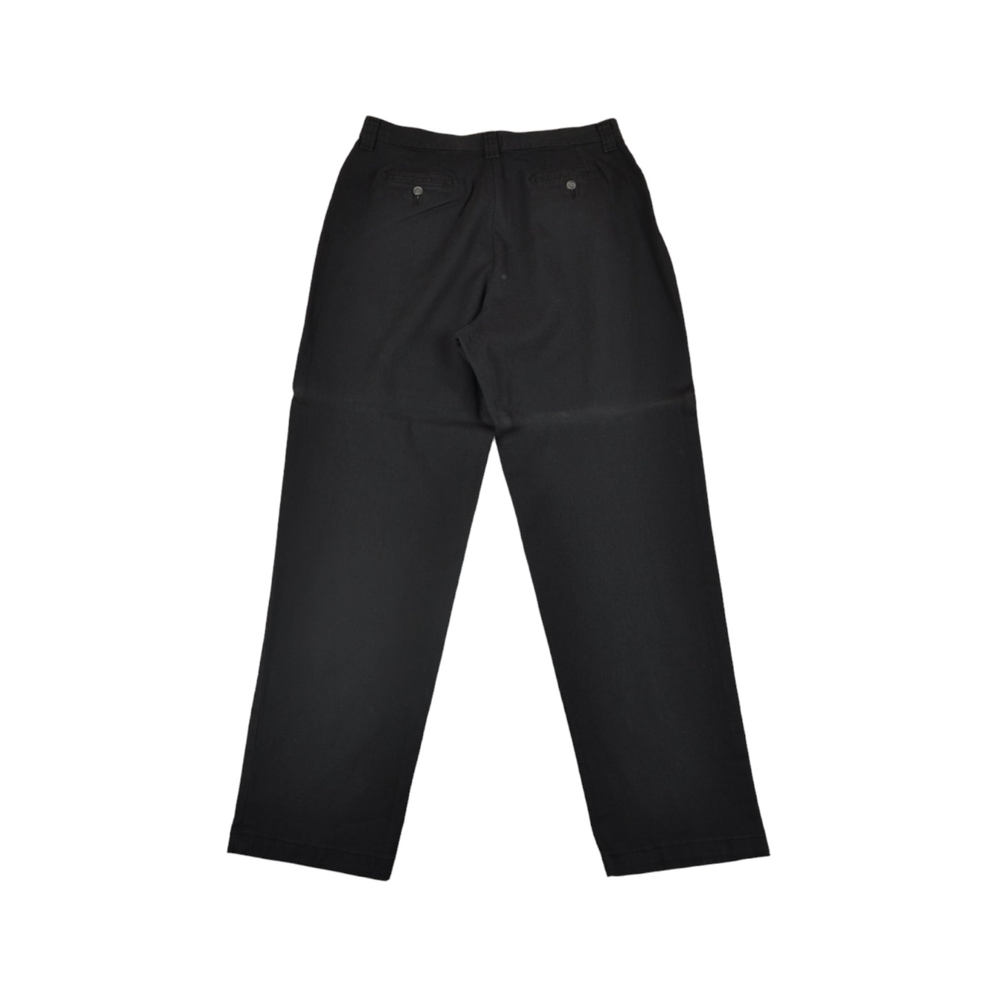 Vintage Lee Cotton Pants Black Ladies W36 L33