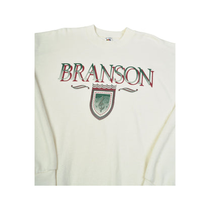 Vintage Branson Band Camp Sweater Cream XL